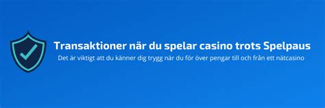 nätcasino trots spelpaus.